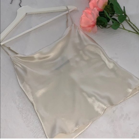 Reformation Tops - Reformation white silk top